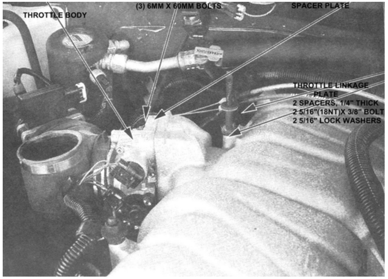 15408 Installation Instructions for Throttle Body Spacer
